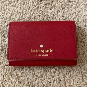 Kate Spade Mikas Pond Christine Wallet in Red